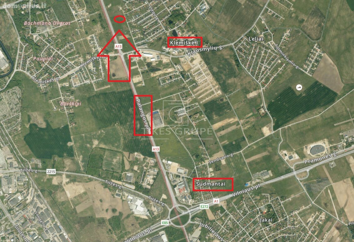 Parduodamas sklypas Klaipėdos rajono sav., Ginduliuose