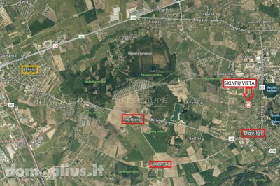 Parduodamas sklypas Klaipėdos rajono sav., Doviluose
