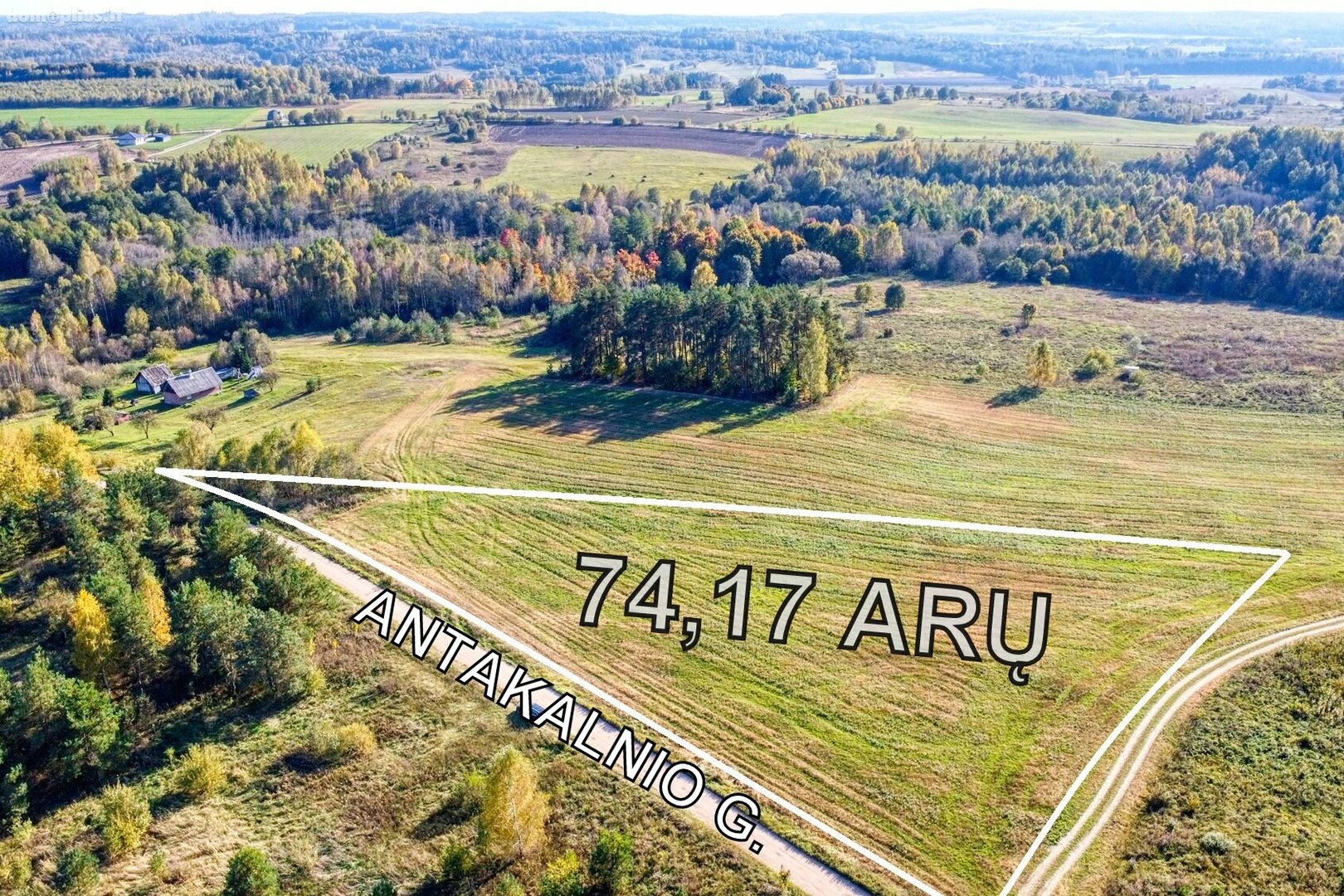 Parduodamas sklypas Vilniaus rajono sav., Papiškėse, Gulbių g.