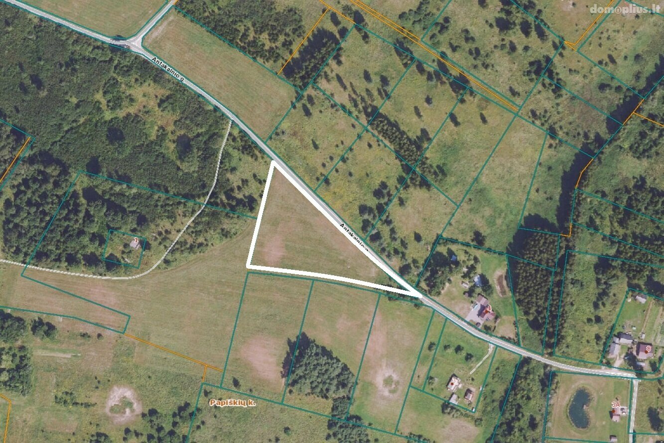 Parduodamas sklypas Vilniaus rajono sav., Papiškėse, Gulbių g.