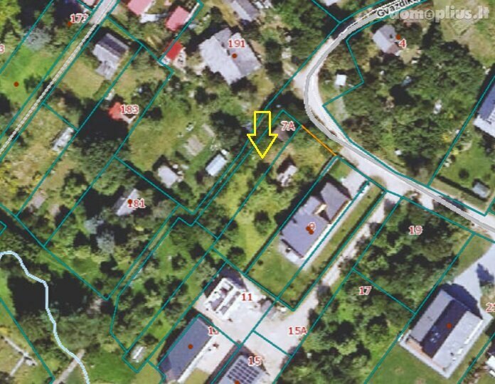 Parduodamas sklypas Vilniuje, Antakalnyje, Gvazdikų Sodų 4-oji g.