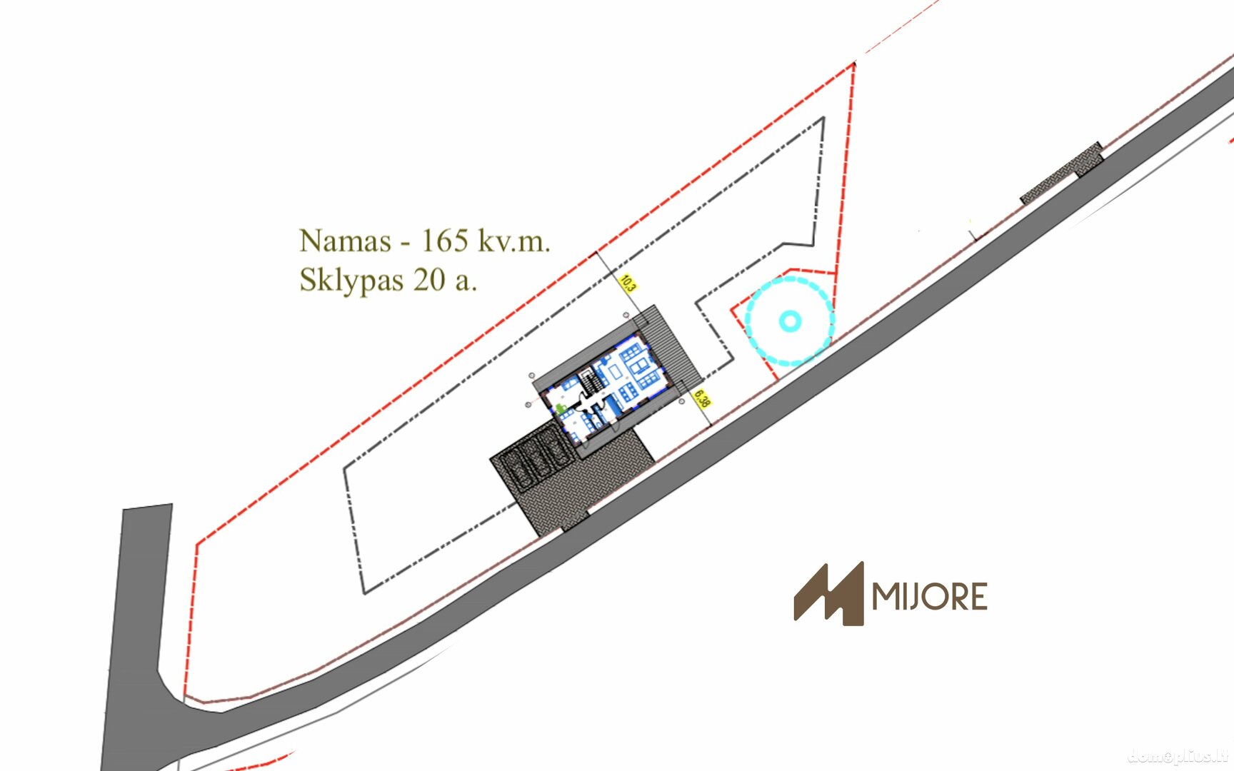 Land for sale Klaipėdos rajono sav., Kunkiuose, Zeigių g.