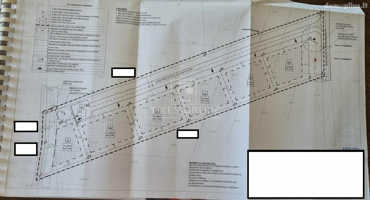 Parduodamas sklypas Klaipėdos rajono sav., Gargžduose