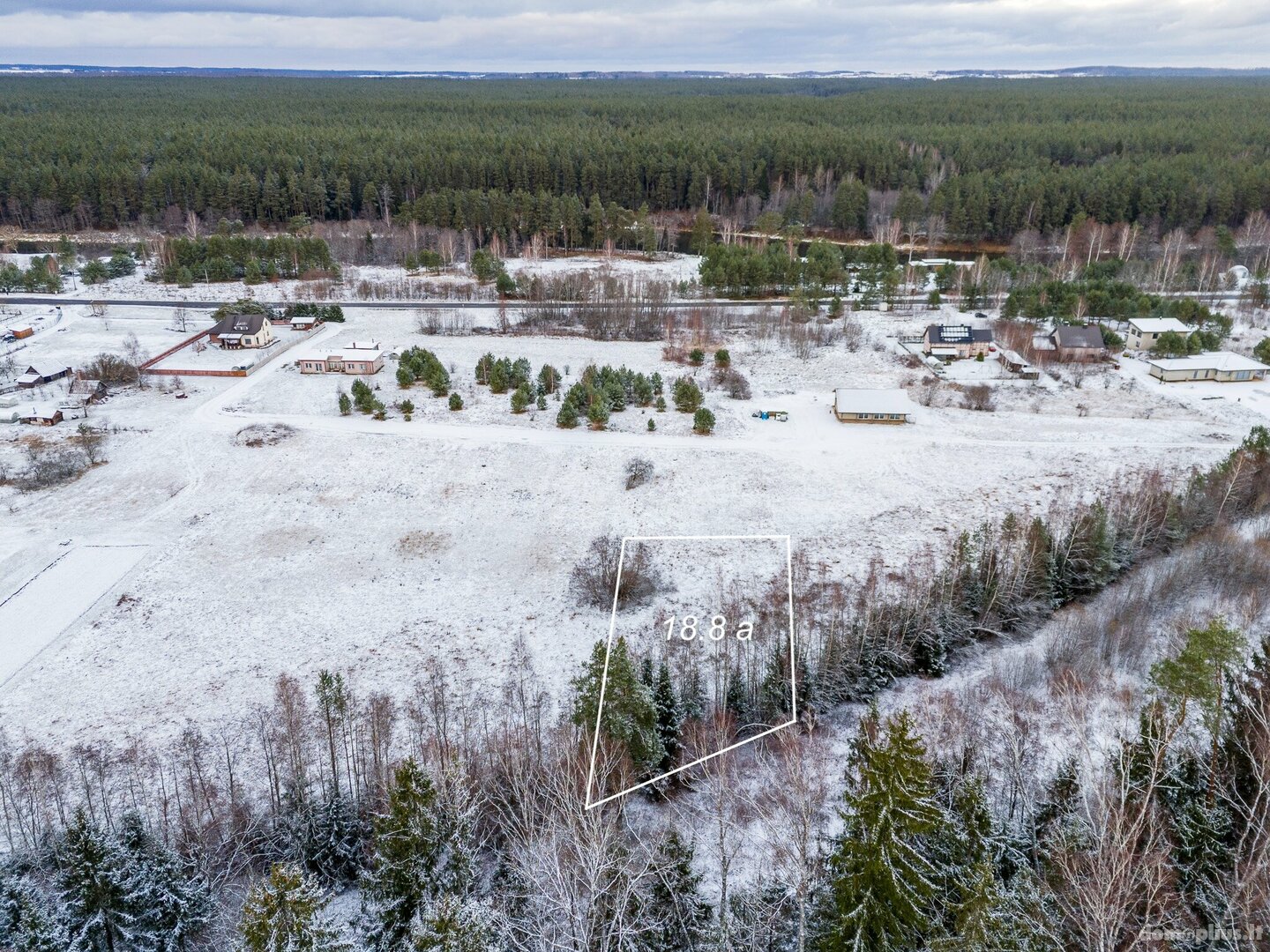 Parduodamas sklypas Vilniaus rajono sav., Kukutiškėse, Vilniaus g.