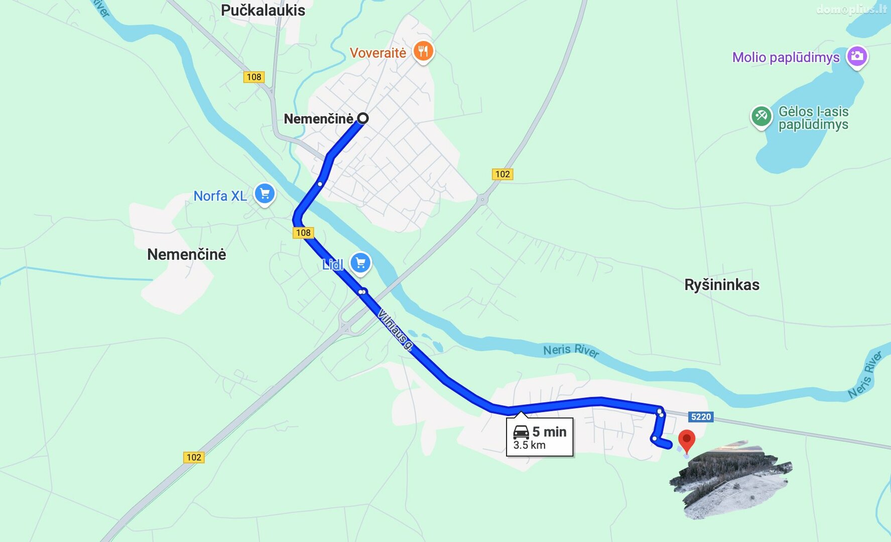 Parduodamas sklypas Vilniaus rajono sav., Kukutiškėse, Vilniaus g.