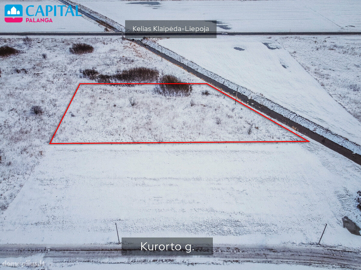 Land for sale Palangoje