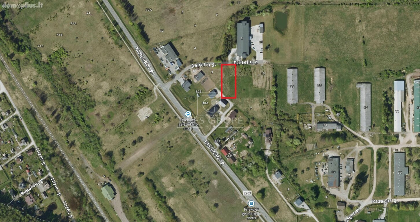 Parduodamas sklypas Klaipėdos rajono sav., Priekulė II
