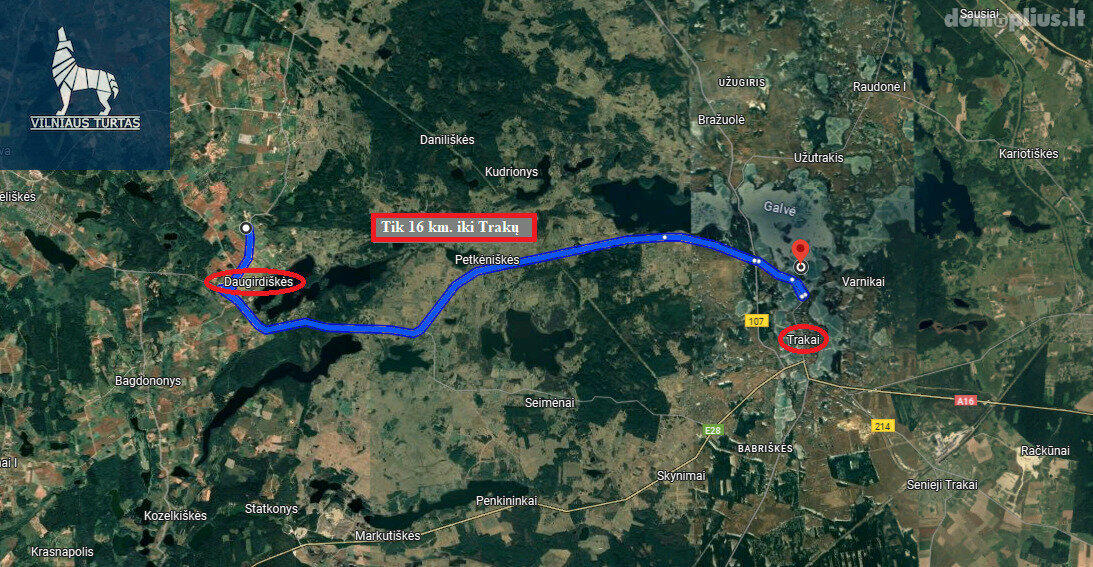 Parduodamas sklypas Elektrėnų sav., Daugirdiškėse