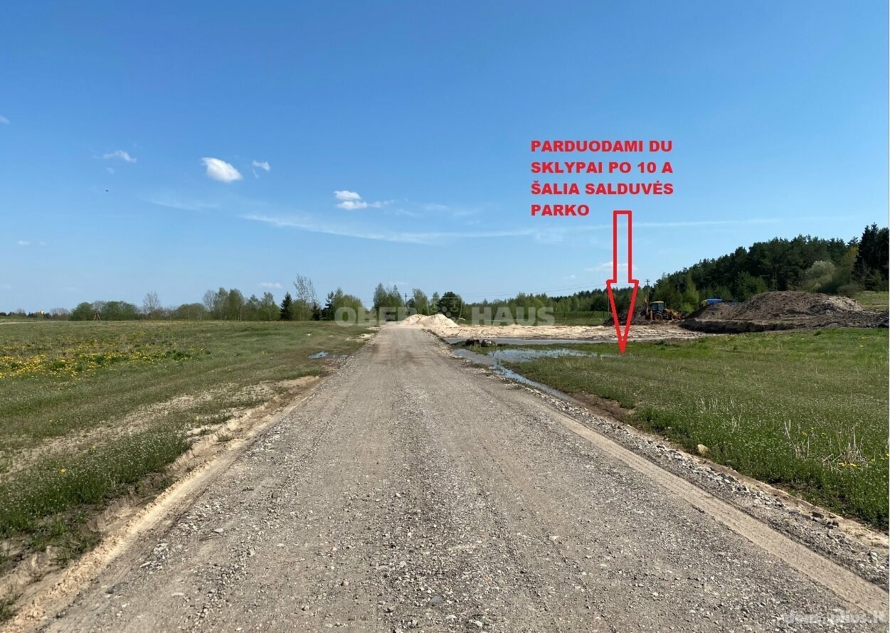 Land for sale Šiaulių rajono sav., Ginkūnuose, Rasos g.