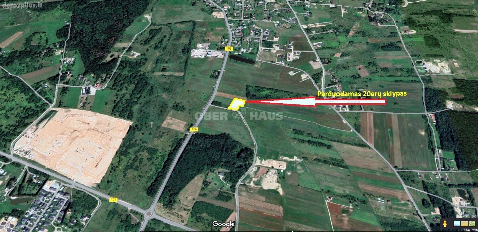 Land for sale Vilniaus rajono sav., Grigaičiuose