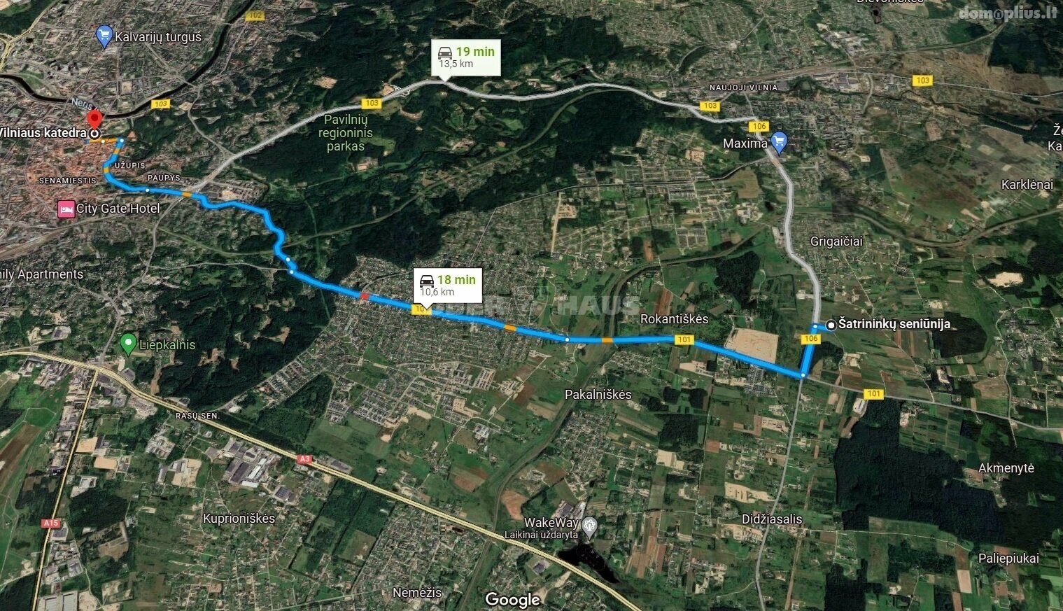 Land for sale Vilniaus rajono sav., Grigaičiuose