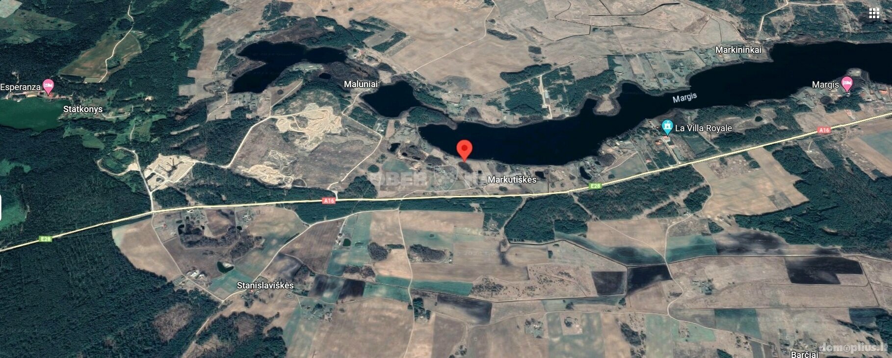 Parduodamas sklypas Trakų rajono sav., Markutiškėse, Pakrantės g.
