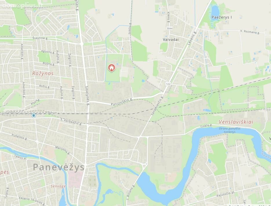 Parduodamas sklypas Panevėžyje, Rožėse, Kalmaro g.