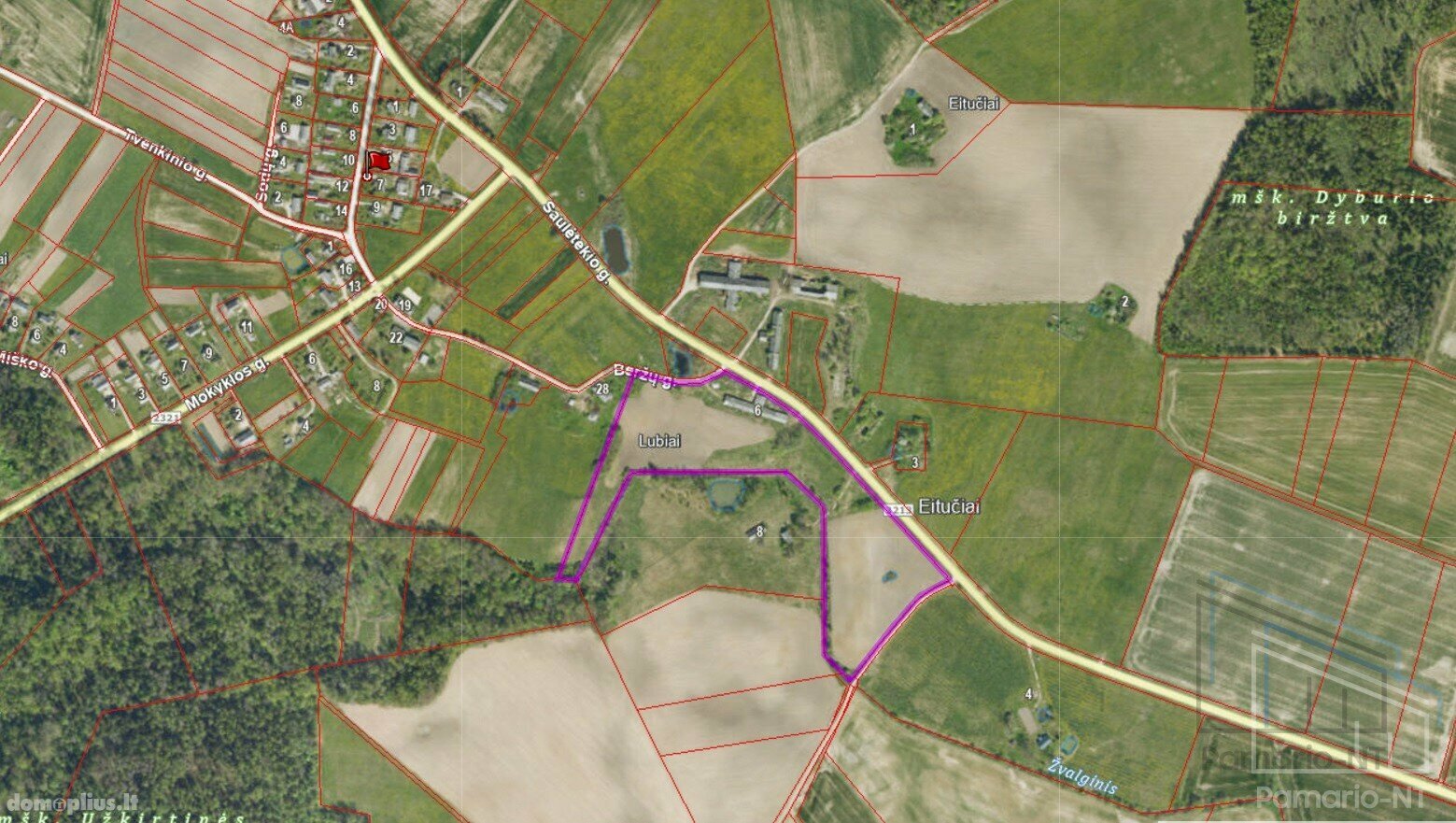 Land for sale Kretingos rajono sav., Lubiuose, Saulėtekio g.