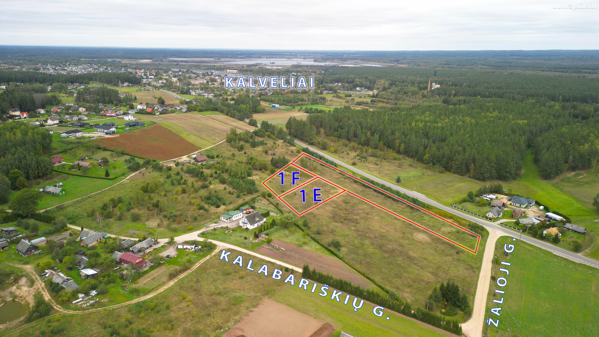 Parduodamas sklypas Vilniaus rajono sav., Kalveliuose
