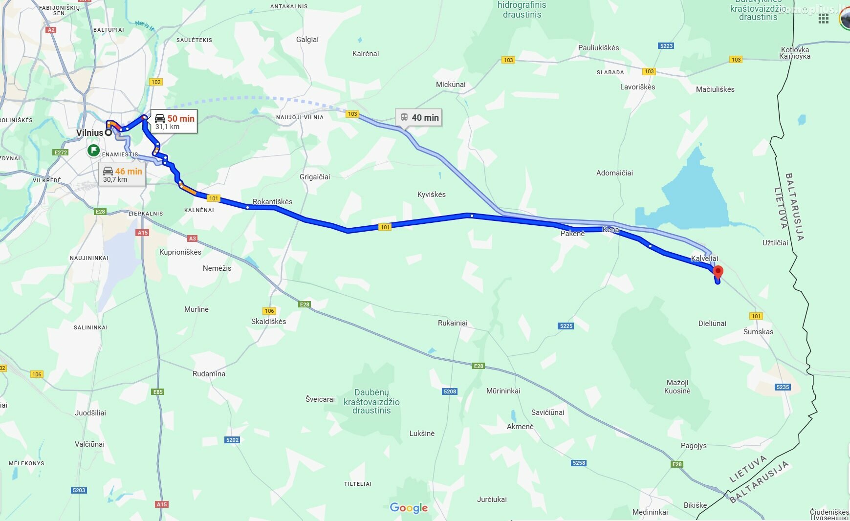 Parduodamas sklypas Vilniaus rajono sav., Kalveliuose