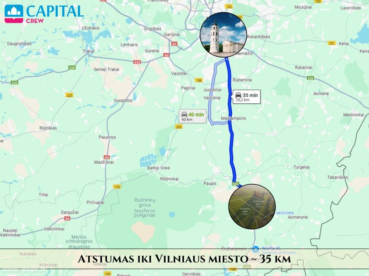 Parduodamas sklypas Šalčininkų rajono sav., Gasčionyse