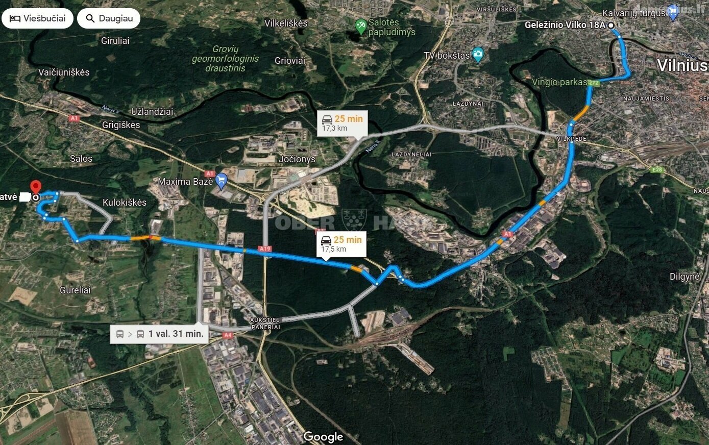 Parduodamas sklypas Vilnius, Vilniuje