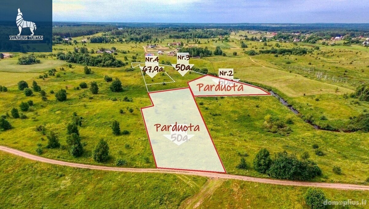Parduodamas sklypas Vilniaus rajono sav., Vaivadiškiuose