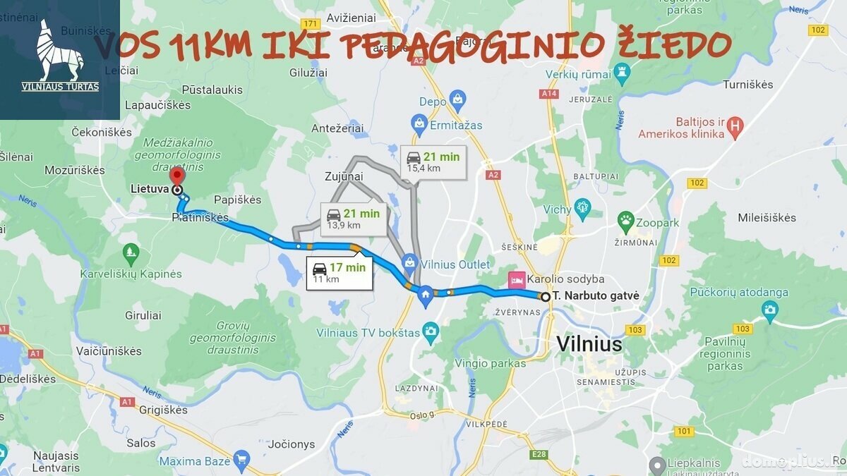 Участок Vilniaus rajono sav., Vaivadiškiuose