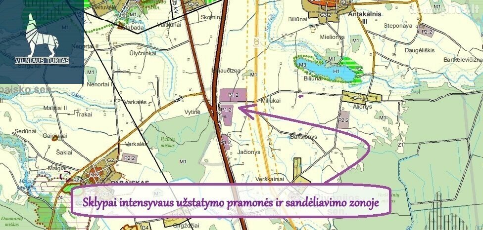 Участок Ukmergės rajono sav., Miliaučiznoje