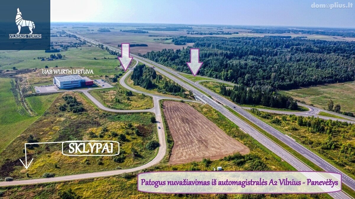 Parduodamas sklypas Ukmergės rajono sav., Miliaučiznoje