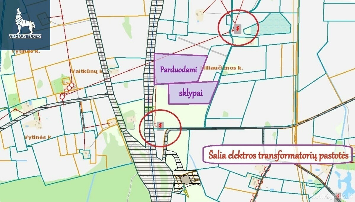 Parduodamas sklypas Ukmergės rajono sav., Miliaučiznoje
