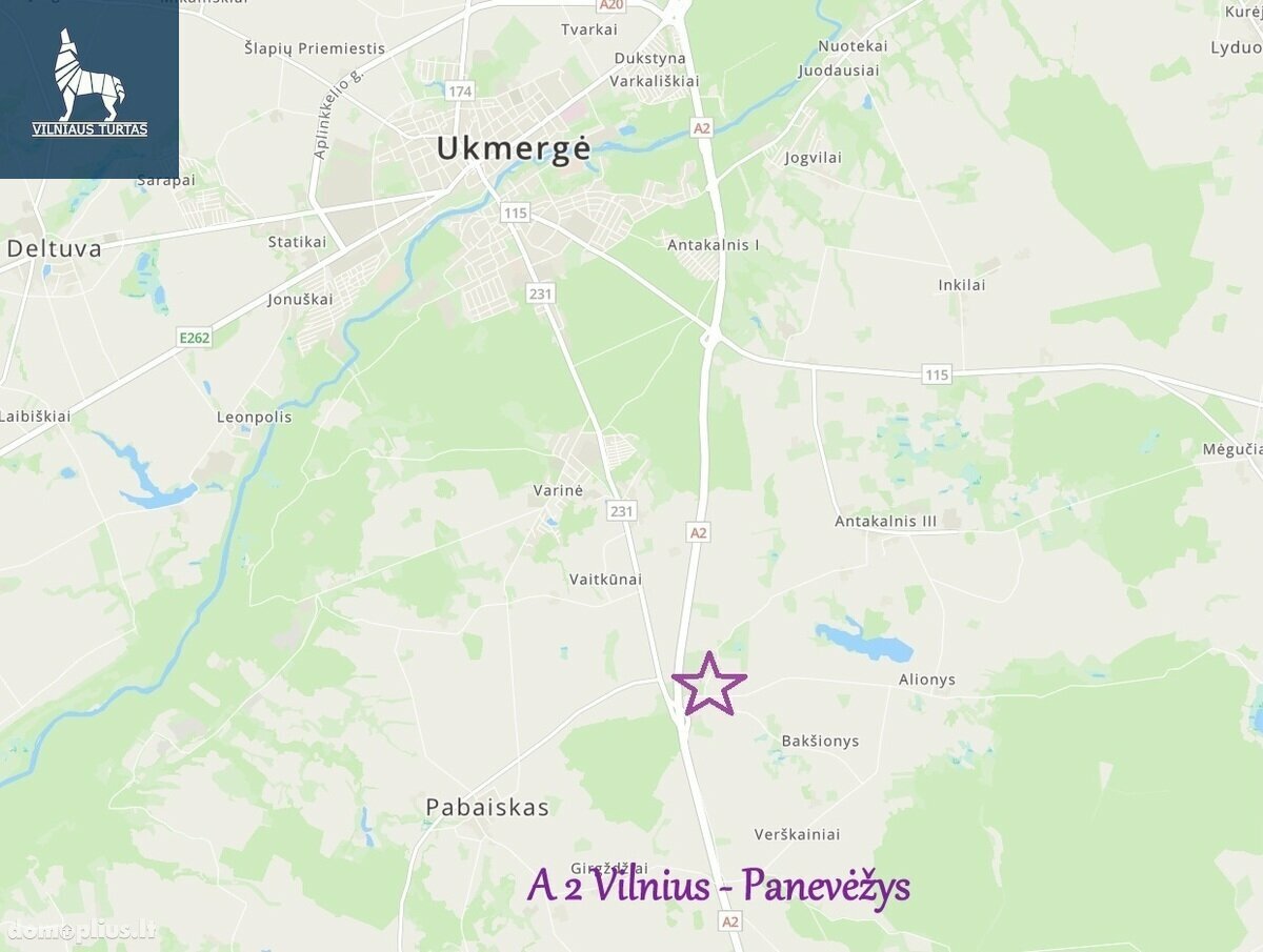 Parduodamas sklypas Ukmergės rajono sav., Miliaučiznoje