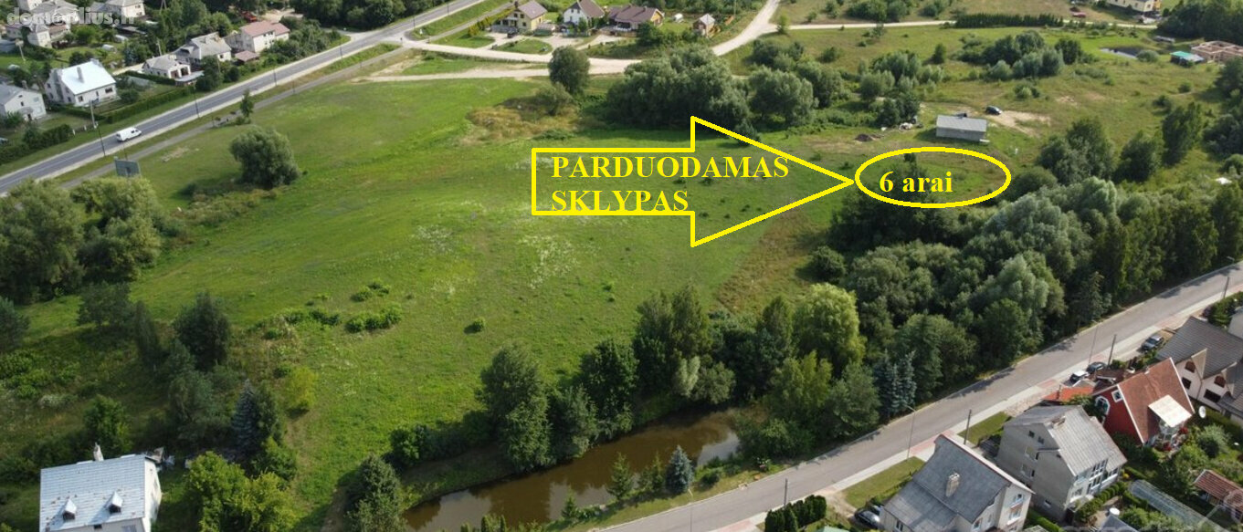Parduodamas sklypas Alytuje, Alytus I, Gedimino g.