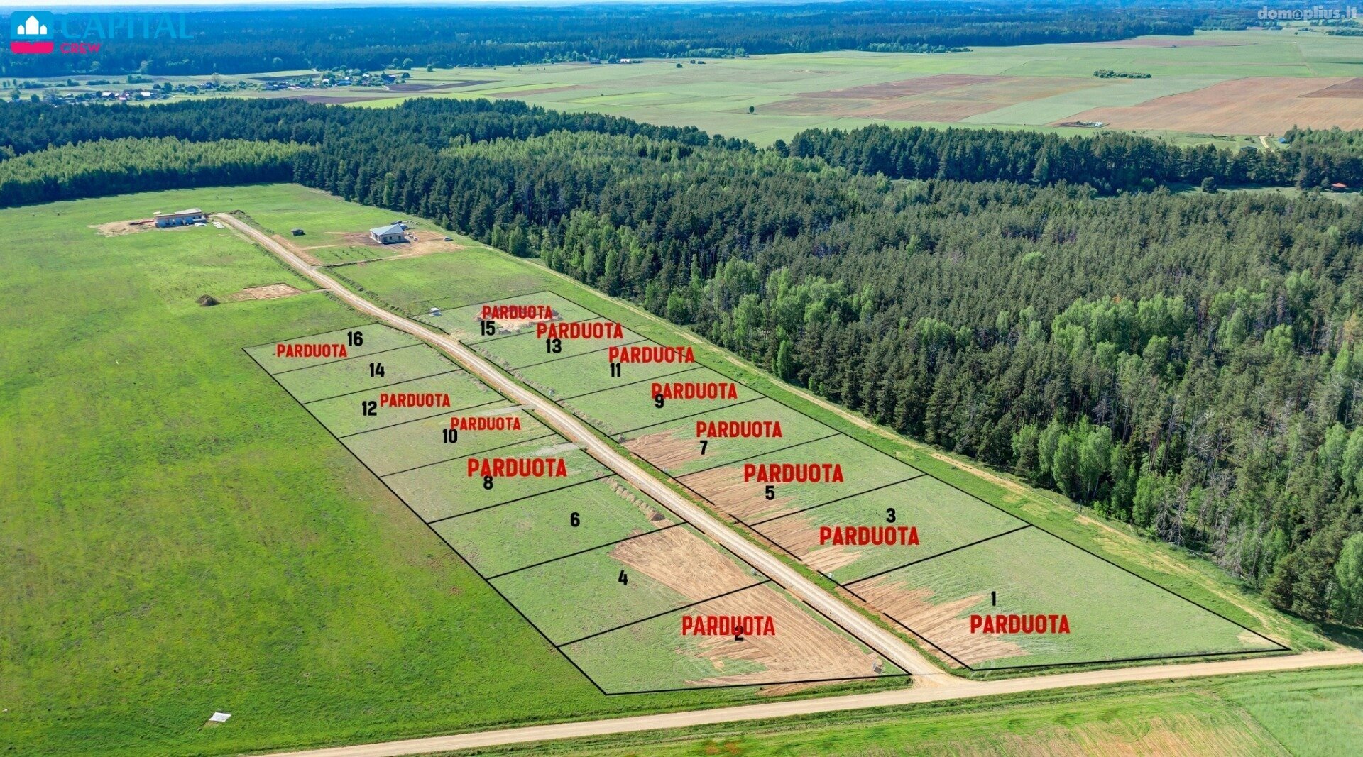 Land for sale Trakų rajono sav., Naujasis Tarpupis