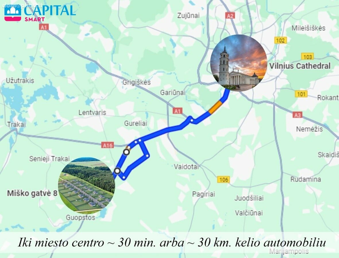 Parduodamas sklypas Trakų rajono sav., Naujasis Tarpupis