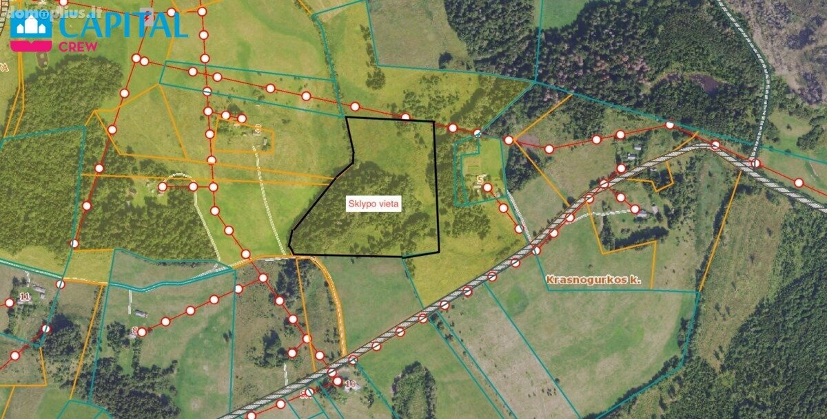 Parduodamas sklypas Molėtų rajono sav., Kreiviškiuose