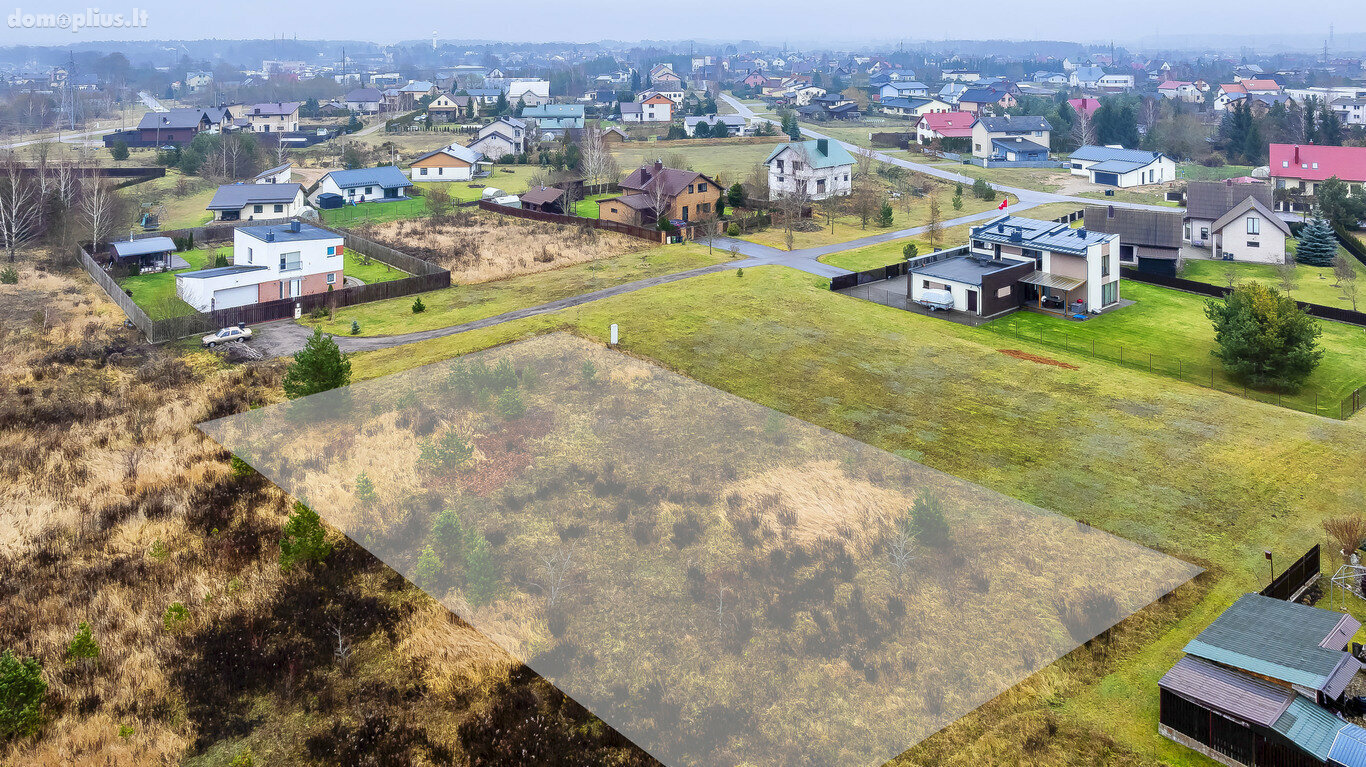 Parduodamas sklypas Vilniuje, Trakų Vokė, Trivyžos g.