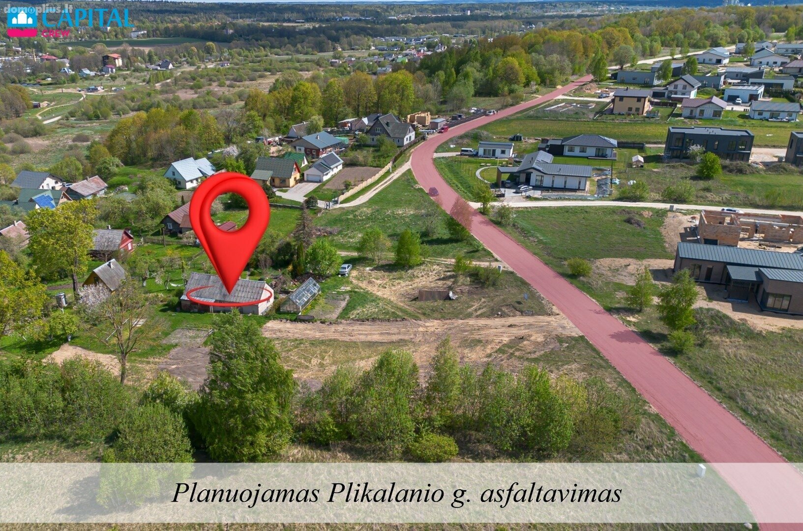 Участок Vilniuje, Pagiriuose, Plikakalnio g.