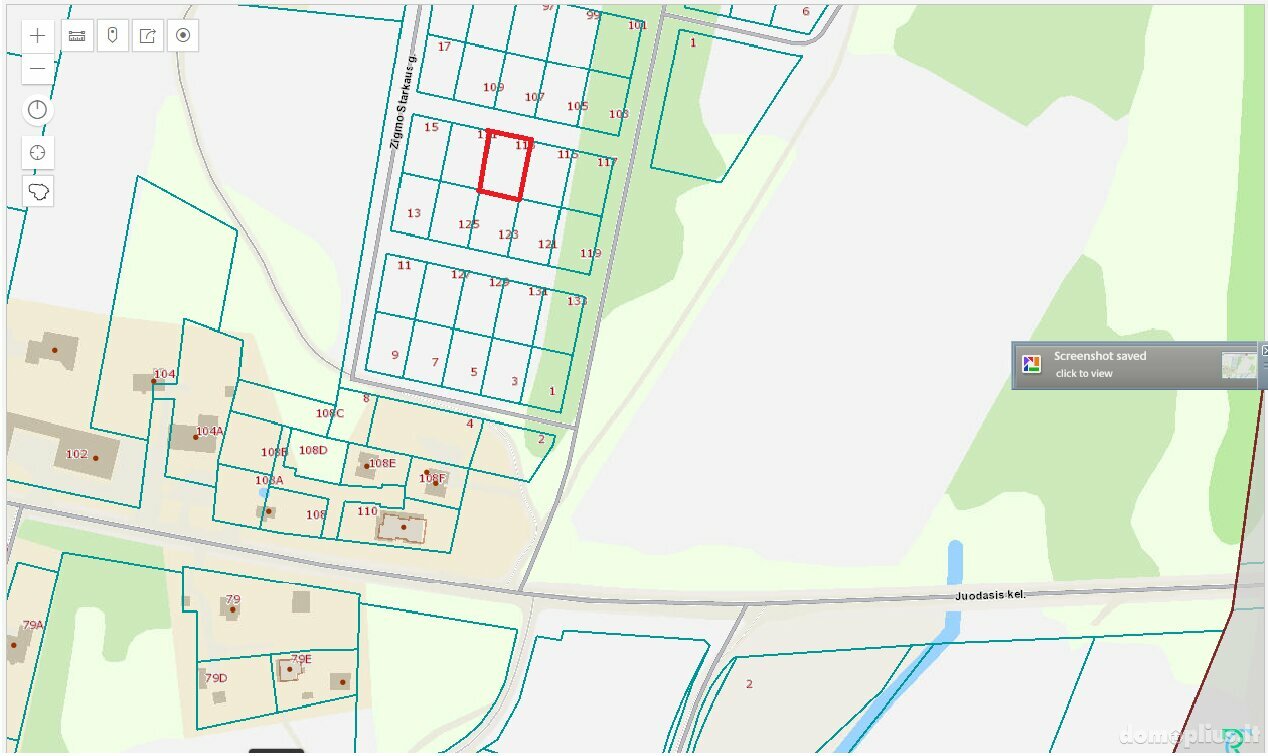 Land for sale Vilniuje, Pavilnyje, Juozo Ereto g.