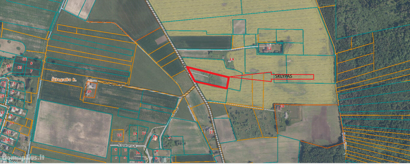Участок Panevėžio rajono sav., Šilagalyje, Lepšių g.