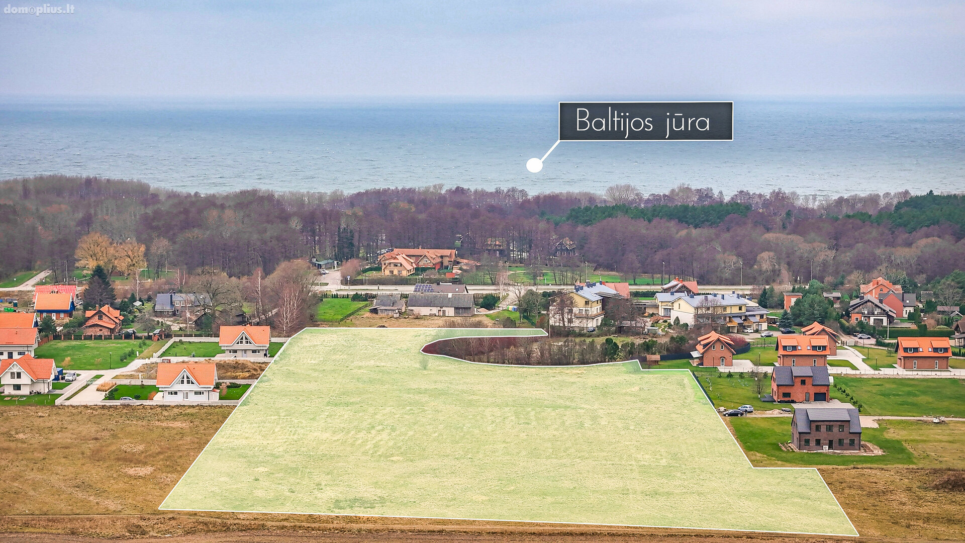 Parduodamas sklypas Klaipėdos rajono sav., Karklėje, Placio g.