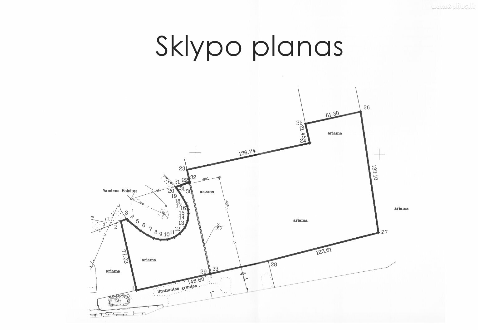 Parduodamas sklypas Klaipėdos rajono sav., Karklėje, Placio g.