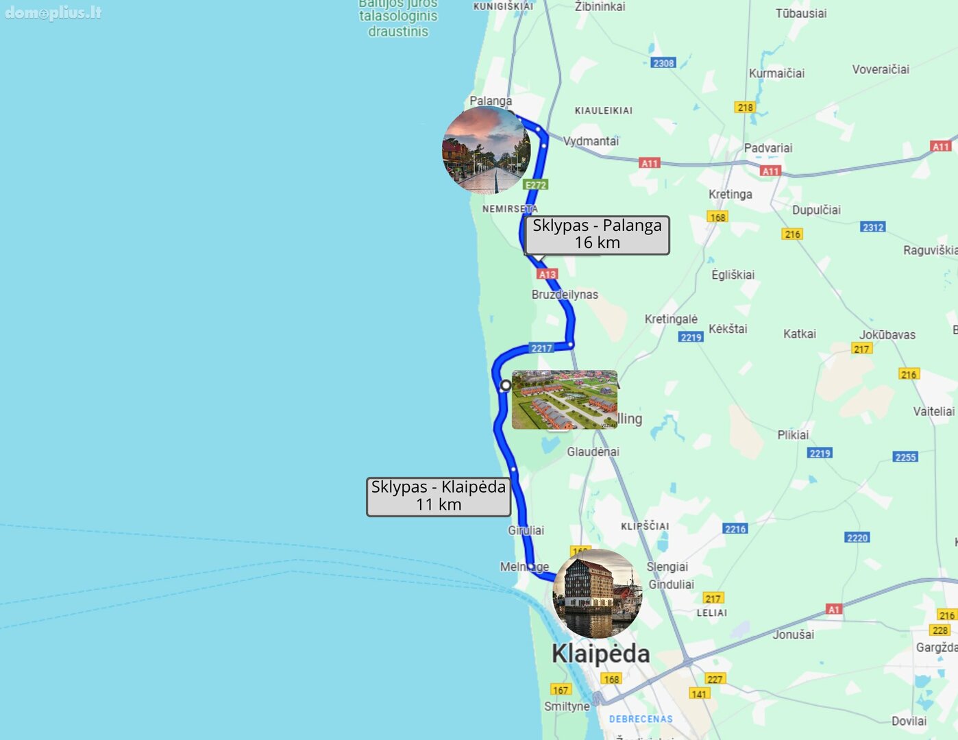 Parduodamas sklypas Klaipėdos rajono sav., Karklėje, Placio g.