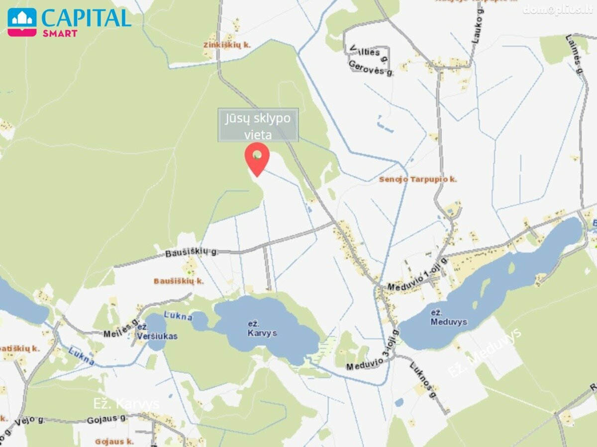 Land for sale Trakų rajono sav., Senasis Tarpupis
