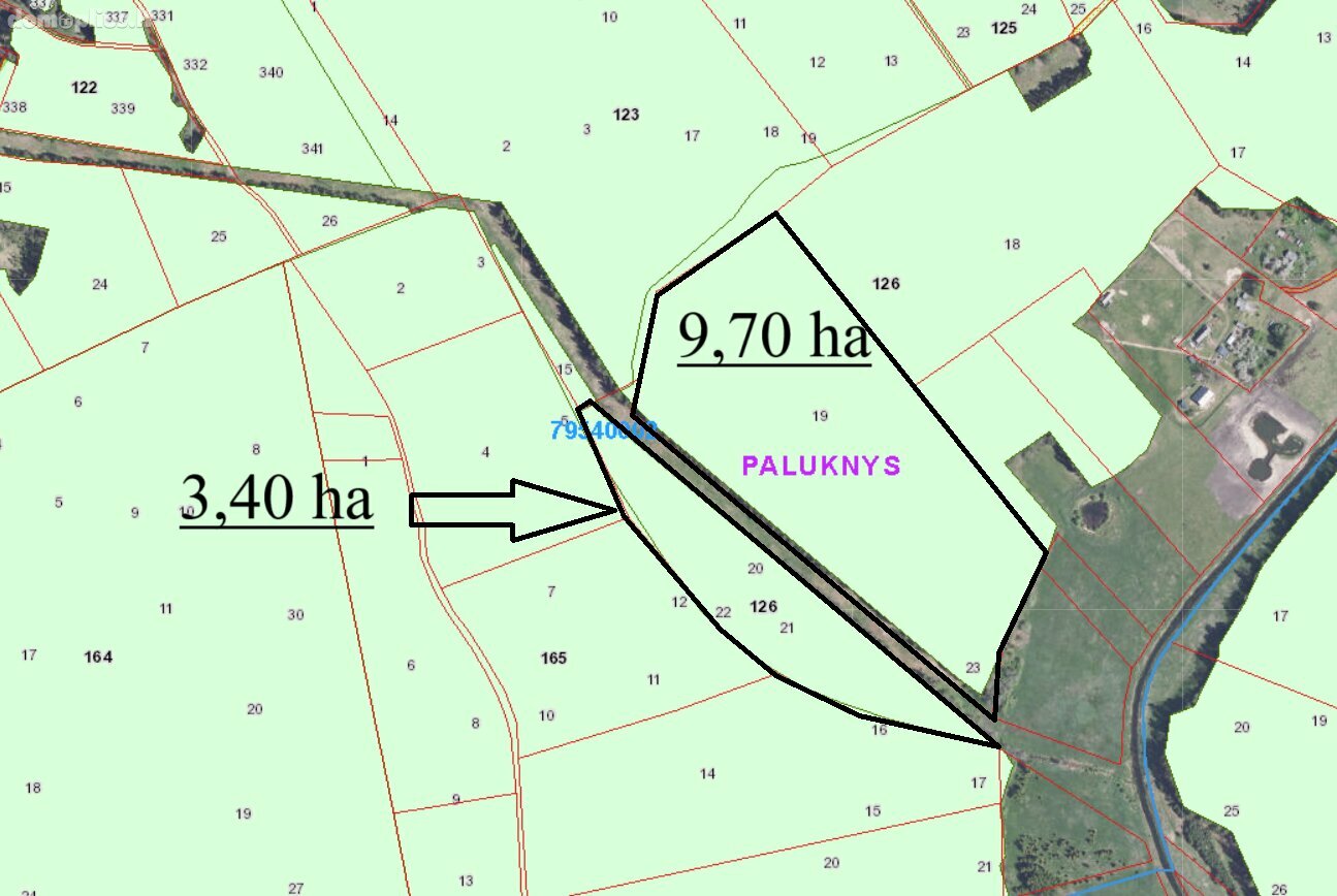 Land for sale Trakų rajono sav., Barakuose