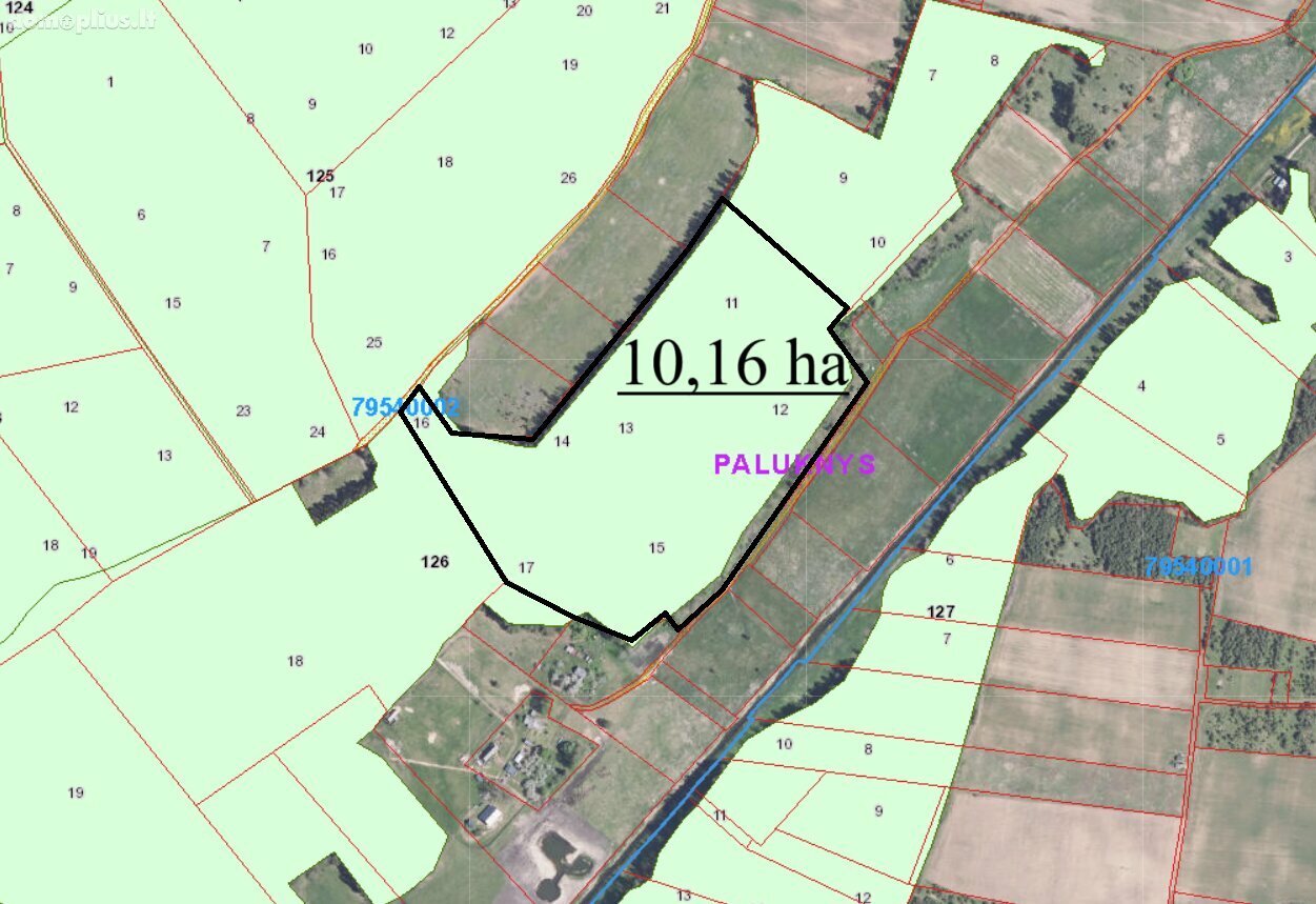 Land for sale Trakų rajono sav., Barakuose