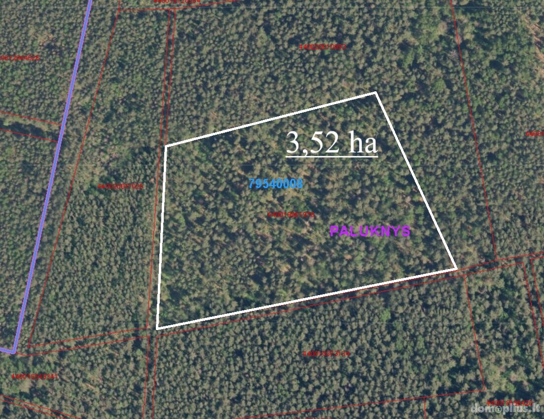 Land for sale Trakų rajono sav., Barakuose