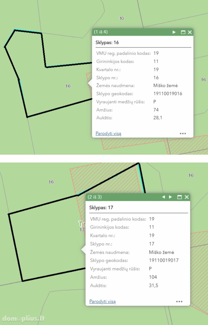 Land for sale Trakų rajono sav., Barakuose
