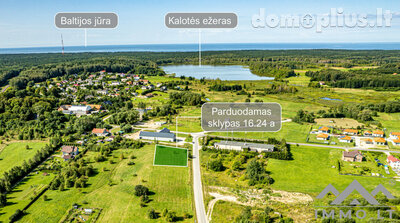 Parduodamas sklypas Klaipėdos rajono sav., Kalotėje, Spalvų g.