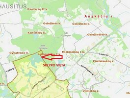 Land for sale Anykščių rajono sav., Sarickuose