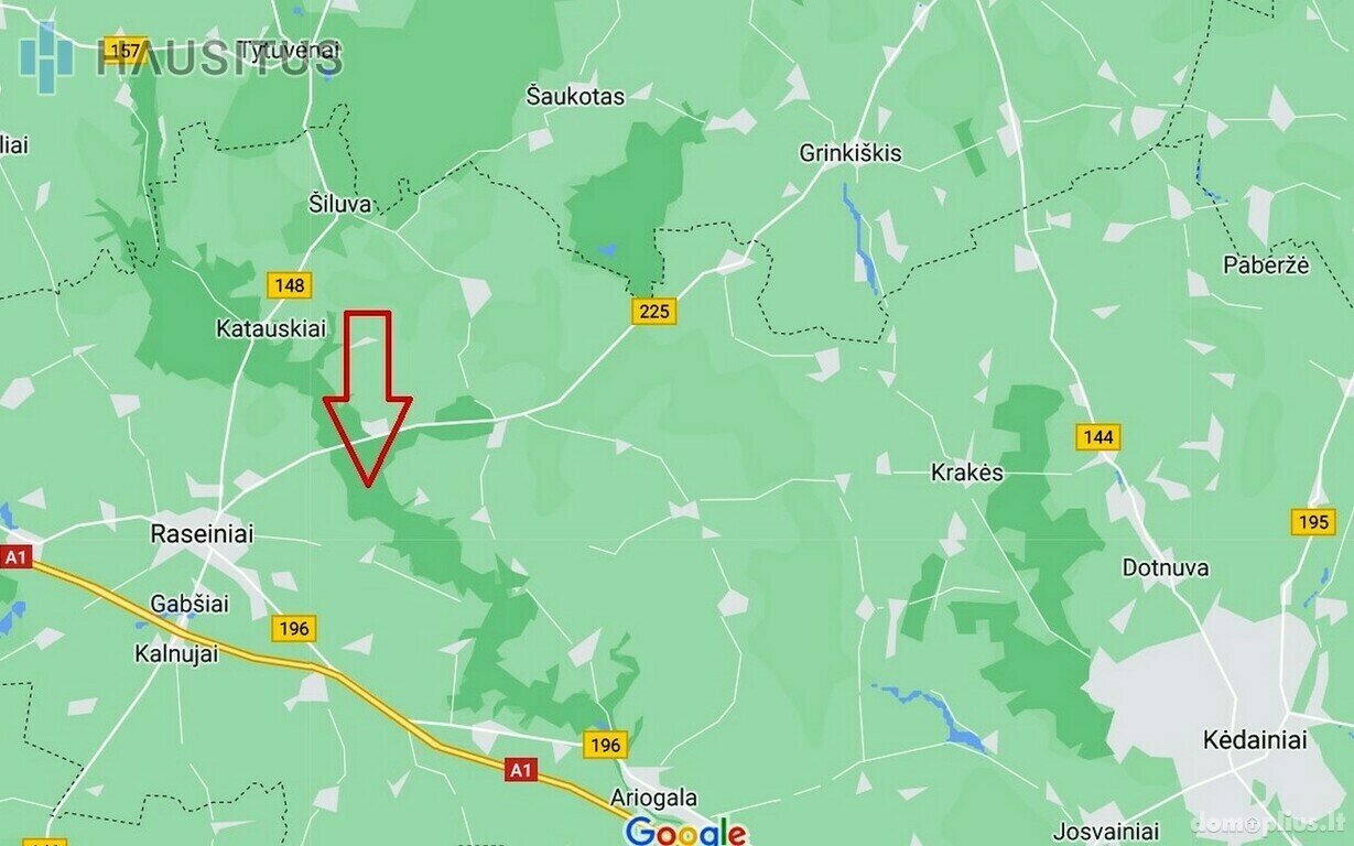 Участок Raseinių rajono sav., Kybartėliuose