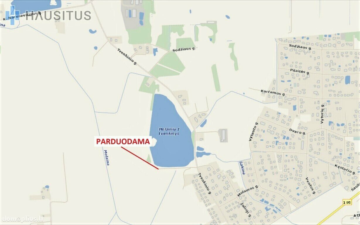 Parduodamas sklypas Panevėžio rajono sav., Molainiuose
