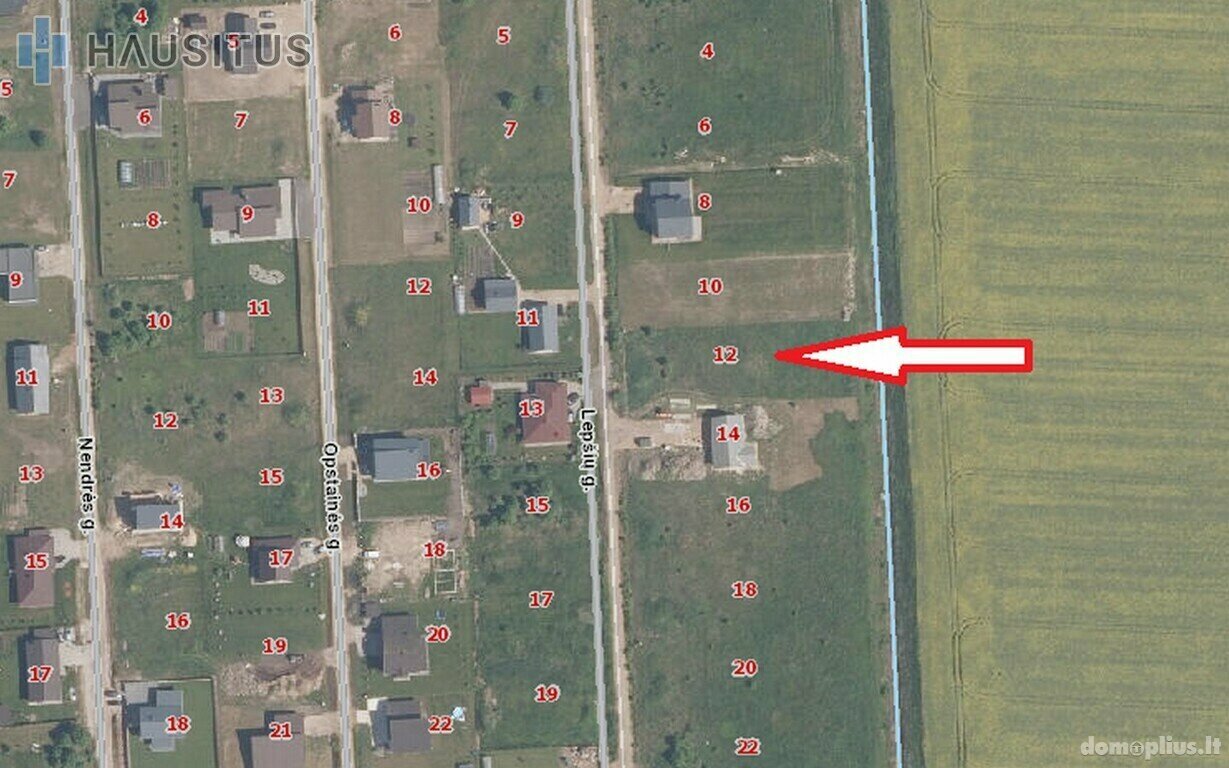 Parduodamas sklypas Panevėžio rajono sav., Lepšiuose