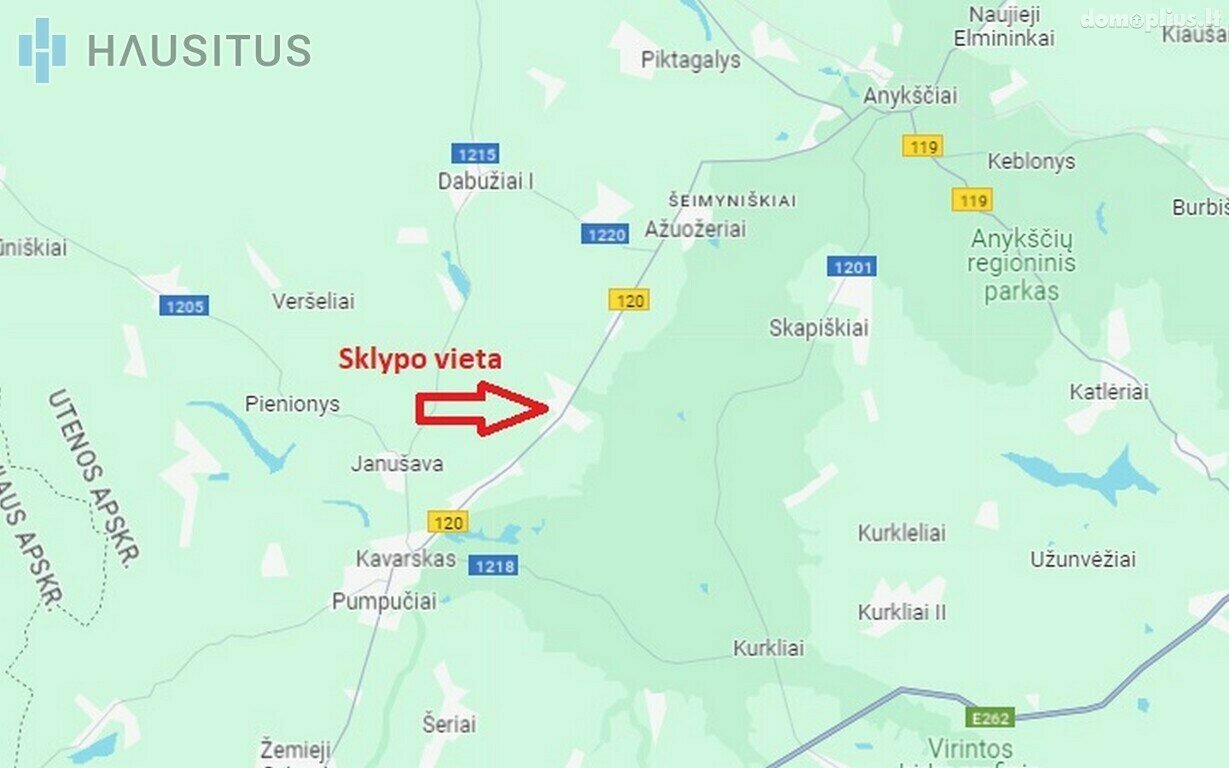Parduodamas sklypas Anykščių rajono sav., Ramonuose